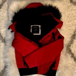 Hollister Down Winter Bomber Coat